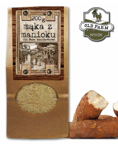 MĄKA Z MANIOKU DROBNA GARI 200 G (tapioka)